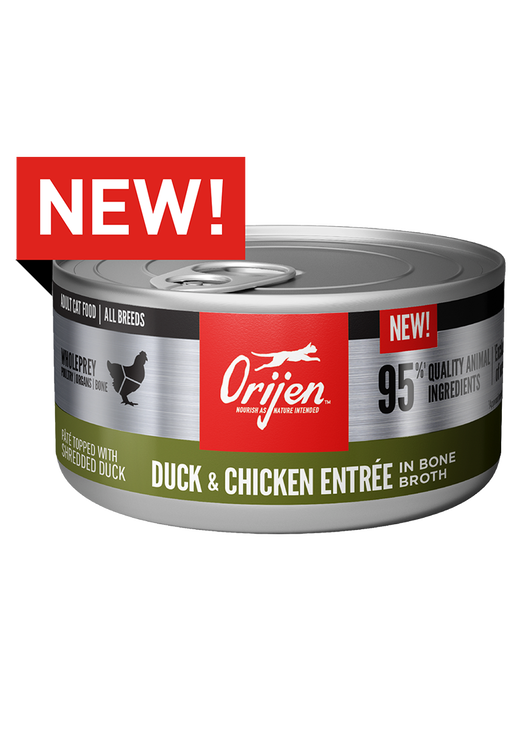 Duck & Chicken Entree Wet Cat Food